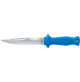 Sub 16C knife - Inox - Blue Color - KV-ASUB16CX - AZZI SUB (ONLY SOLD IN LEBANON)